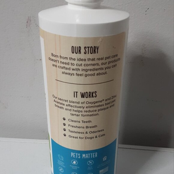 NEW BUNDLE OF Oxyfresh Dental Care Water Additive for Dogs and Cats, 3 x 473mL - Picture 4 of 4